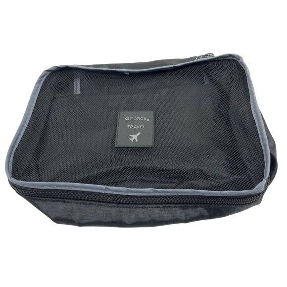Lightweight Black Travel Packing Cube With Mesh Top & Zipper 12g - Picture 1 of 6